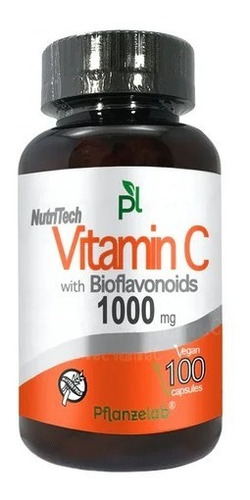 Vitamina C + Bioflavonoides 1000 Mg, 100 Cap. Agronewen Sabor S/s