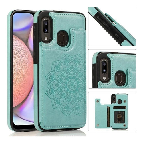 P3249 Funda Para Samsung Galaxy A10e/a20e Doble Hebilla Mand