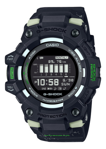 Reloj Casio Gshock Gbd-100lm-1d Velocidad Calorias Running