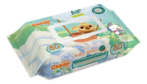 Toalla Chikool Cool Kids Baby Wipes Caja X 18 Paquetes