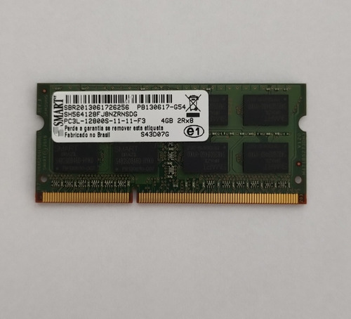 Memoria Ram Smart Ddr3 4gb Pc3l-128005-11-11-f3