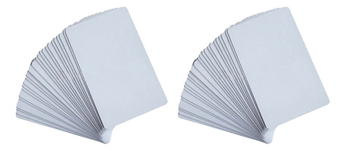 100 Tarjetas Nfc Blancas En Blanco Para Etiquetas De Pvc Imp