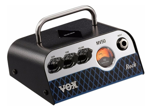 Vox Mv50 Cr Cabezal Híbrido Nutube 50w Rock Tone