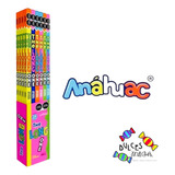 Anahuac Chicle Long One Sabores Frutales Dulce C/24pzas