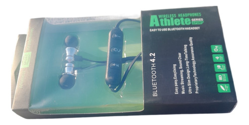 Auricular Athlete Bluetooth V4.2 Sx 019 - Negro