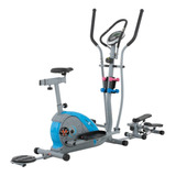 Elíptica Magnética Super Comobo Sportfitness York Escalador 