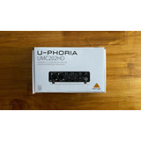  Interfaz De Audio Behringer U-phoria Umc202 Hd