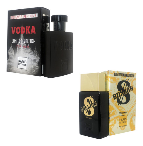Kit Perfumes Vodka Limited E Billion Masculino
