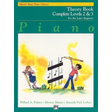 Alfred's Basic Piano Library Theory Complete, Bk 2 & 3 : For The Later Beginner, De Willard A Palmer. Editorial Alfred Music, Tapa Blanda En Inglés
