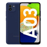 Samsung Galaxy A03 64gb 4gb Ram Azul Muito Bom - Usado