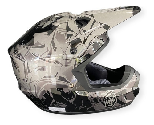 Casco Cross Enduro Hjc Cs-mx  Gb Profecional Motoscba P