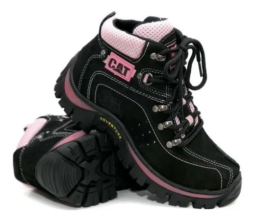 Bota Caterpillar Para Mujer En Cuero Vacuno