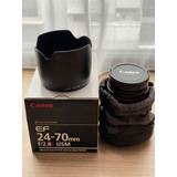 Canon Ef 24-70mm F/2.8l Lente Usm (ótimo Estado)