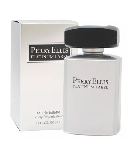 Perfume Platinum De Perry Ellis Hombre 100 Ml Eau De Toilette Nuevo Original