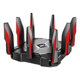 Router Tp-link Archer C5400x V1 Negro Y Rojo 100v/240v