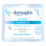 Mascara Facial De Tela Ultra Hidratacion Dermaglos 15ml