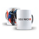 Caneca Sova Valorant Com Nick Personalizado.