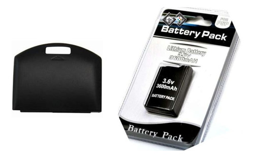 1 Adaptador + 1 Tapa Para Psp 1000 + Bateria Consola Fat
