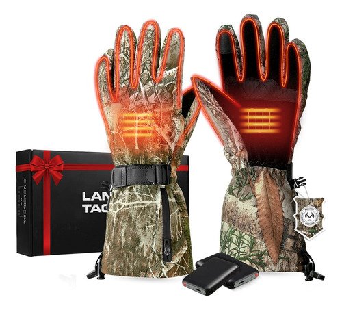 Guantes Térmicos De Camuflaje De Caza Para Hombre, Guante