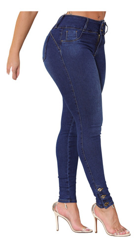 Calça Jeans Feminina Alonga Elastica Tecnologia Modeladora