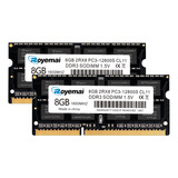 Ddr3 2x8gb Memoria Ram 1600mhz Royemai Para Portátiles