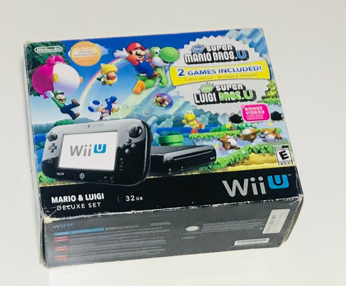 Nintendo Wii U Deluxe 32gb + 14 Juegos Usado