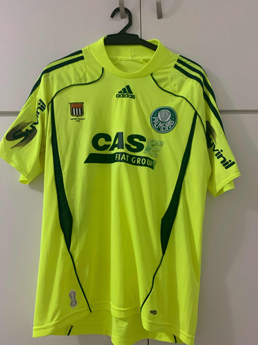 Camisa Palmeiras Verde Limão adidas 2008