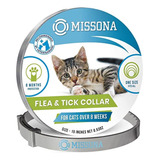 Missona Collar Antipulgas Para Gatos Y Gatitos, Collar Antip