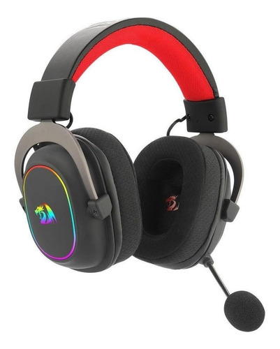 Auriculares Gamer Redragon Zeus X Inalámbrico Negro Rgb