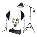 Iluminação Softbox 50x70cm, Soft 40 Cm Girafa Tripés  Bivolt