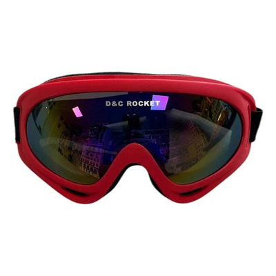Googles Rojo-azul Lente Azul Armazón Rojo Talla G | MercadoLibre
