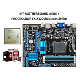 Kit Mother Asus M5a78l-m Plus/usb3 + Fx 8320 125w 8n 8h 4gh 