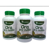 Kit Ora Pro Nobis 500 Mg 300 Cápsulas Vitaminas B1 B2 B3 Sabor Natural