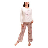 Pijama Franela Mujer 8660