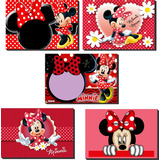 Kit 5 Cuadros Infantil, Niños, Minnie   , 38x26cm C/u