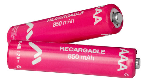 Batería Recargable Aaa De Ni-mh Mnm-4xaaa850