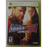 Wwe Smackdown Vs. Raw 2009 Xbox 360 Original Usado