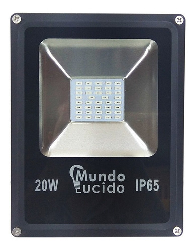 15 Pz Reflector Led 20w Uso En Exterior E Interior Rf20p