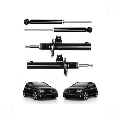 Kit 4 Amortiguadores Volkswagen Golf Gti 2010-2013