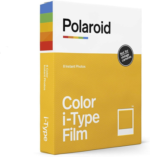 Polaroid Color I-type Film (8 Fotos) (6000) Pelicula Con Tr