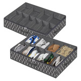 Organizador Zapatos Bajo Cama Almacenamiento Zapatero Set X1