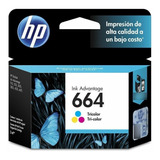 Cartucho Hp 664 Color Para Hp 2135 3635 2675  Original