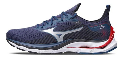 Tênis Masculino Mizuno Wave Mirai 5 Cor Azul (060) - Adulto 42 Br