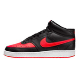 Tenis Nike Court Vision Mid-negro