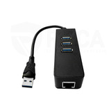 Convertidor Usb 3.0 Ethernet Cable Red Rj45 Macbook + Hub 