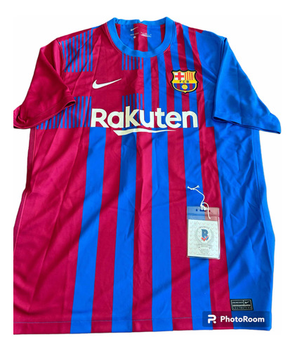 Jersey Autografiado Barcelona Ansu Fati