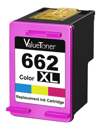 Cartucho De Tinta Remanufacturado Color Para Hp 662xl Hp1015