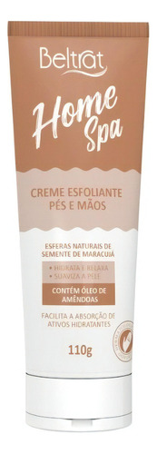 Creme Esfoliante Home Spa Pés E Mãos Beltrat 110g