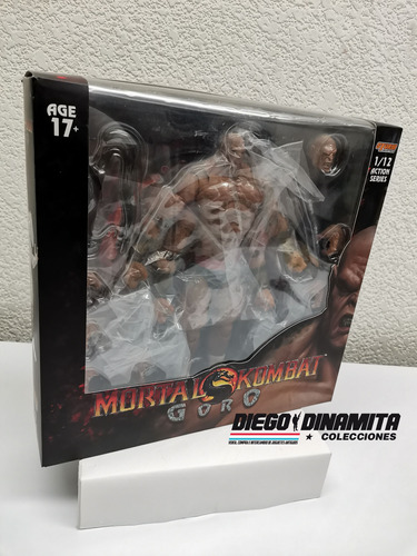 Figura Goro Mortal Kombat Storm Collectibles Articulada Msi