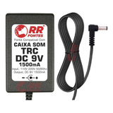 Carregador Fonte Dc 9v Para Caixa Amplificada Trc 5570